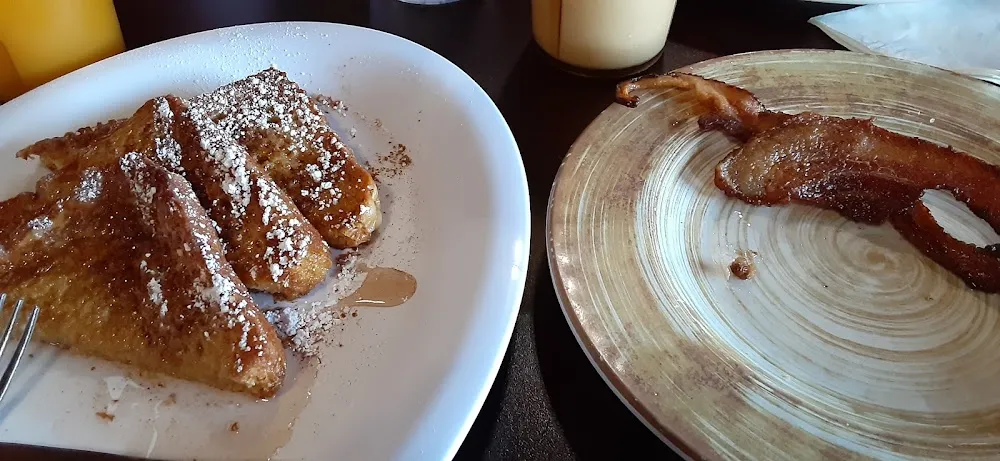 French Toast and a Side of Bacon